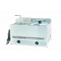  Gas Deep Fryer-Double